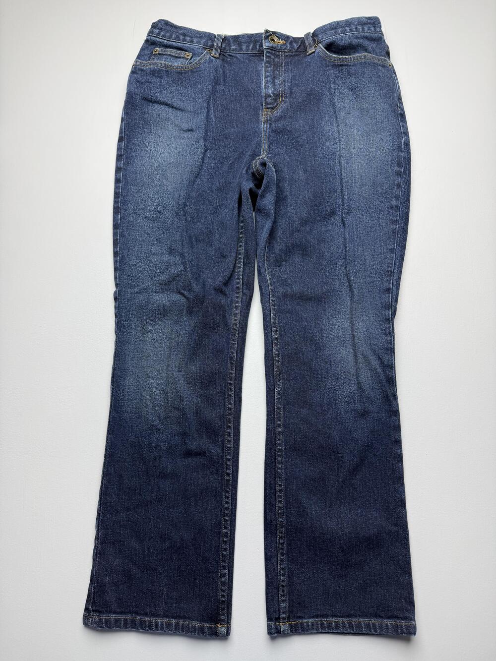Lauren Jeans Co Ralph Lauren Jeans Womens 8 Blue Bootcut Stretch Denim Med Wash